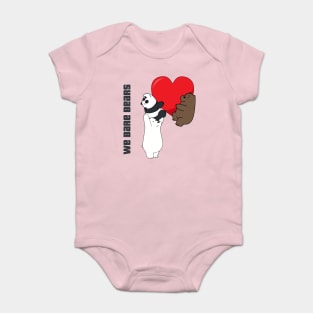 We Bare Bears Baby Bodysuit